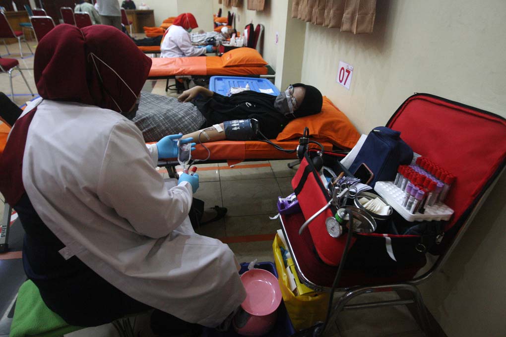 PMI Mengajak Masyarakat Donorkan Darahnya 